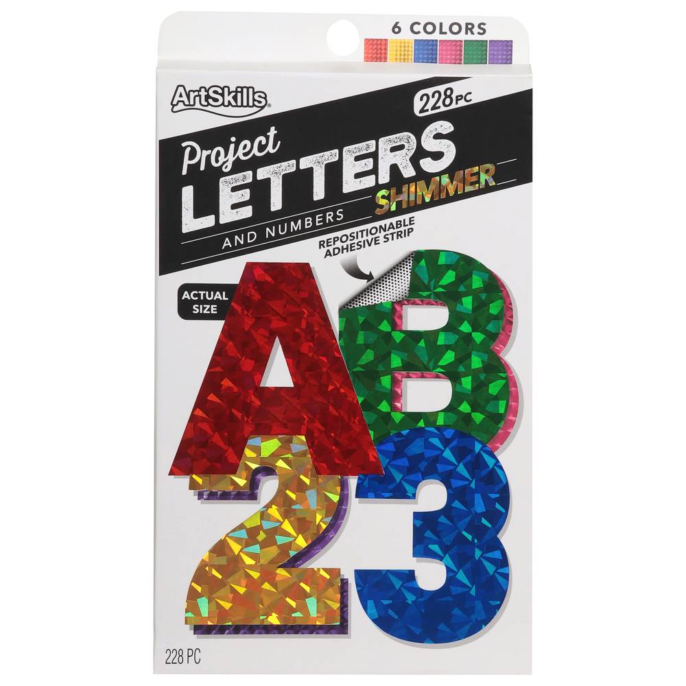 Artskills Poster Letters & Numbers (216 ct)