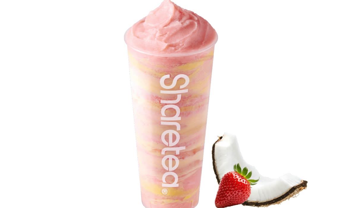 Strawberry Coconut Ice Blended (Smoothie)