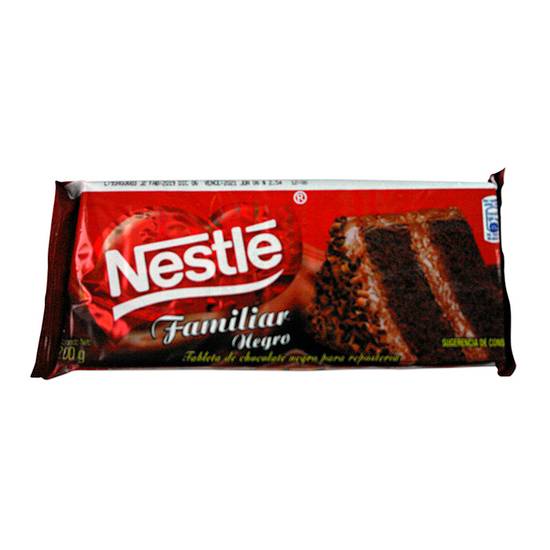 Nestlé Chocolate Tableta Familiar 200 Gr