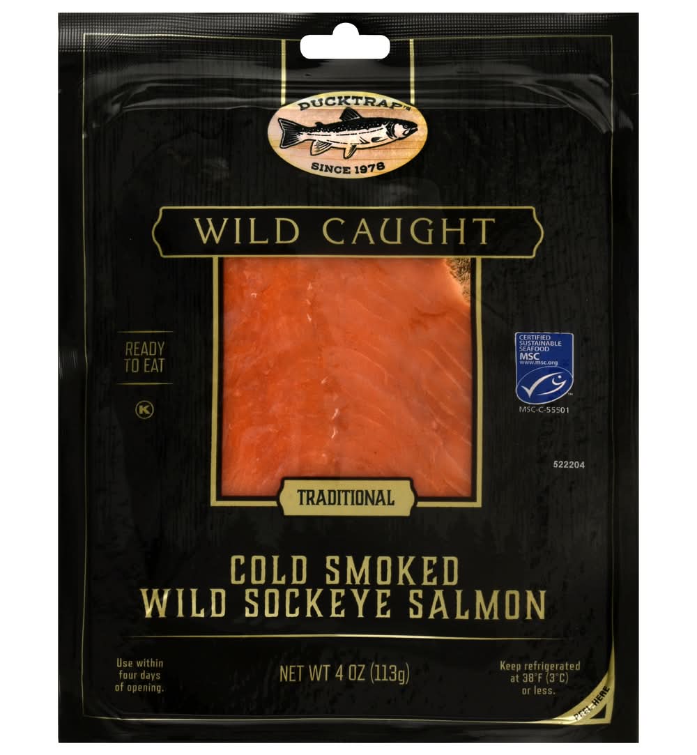 Ducktrap Sockeye Wild Salmon (4 oz)