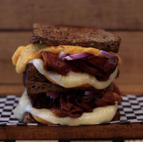 Bacon & Onion Grilled Cheese