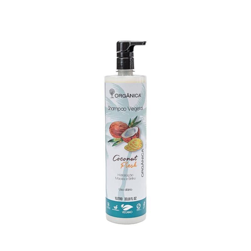 Organica shampoo coconut e limão (1l)