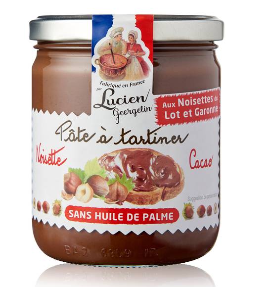Lucien Georgelin - Pâte à tartiner noisettes cacao