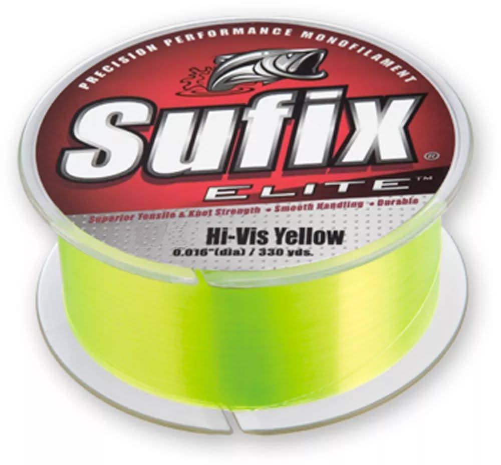 Sufix Elite Fishing Line (High Vis Yellow)