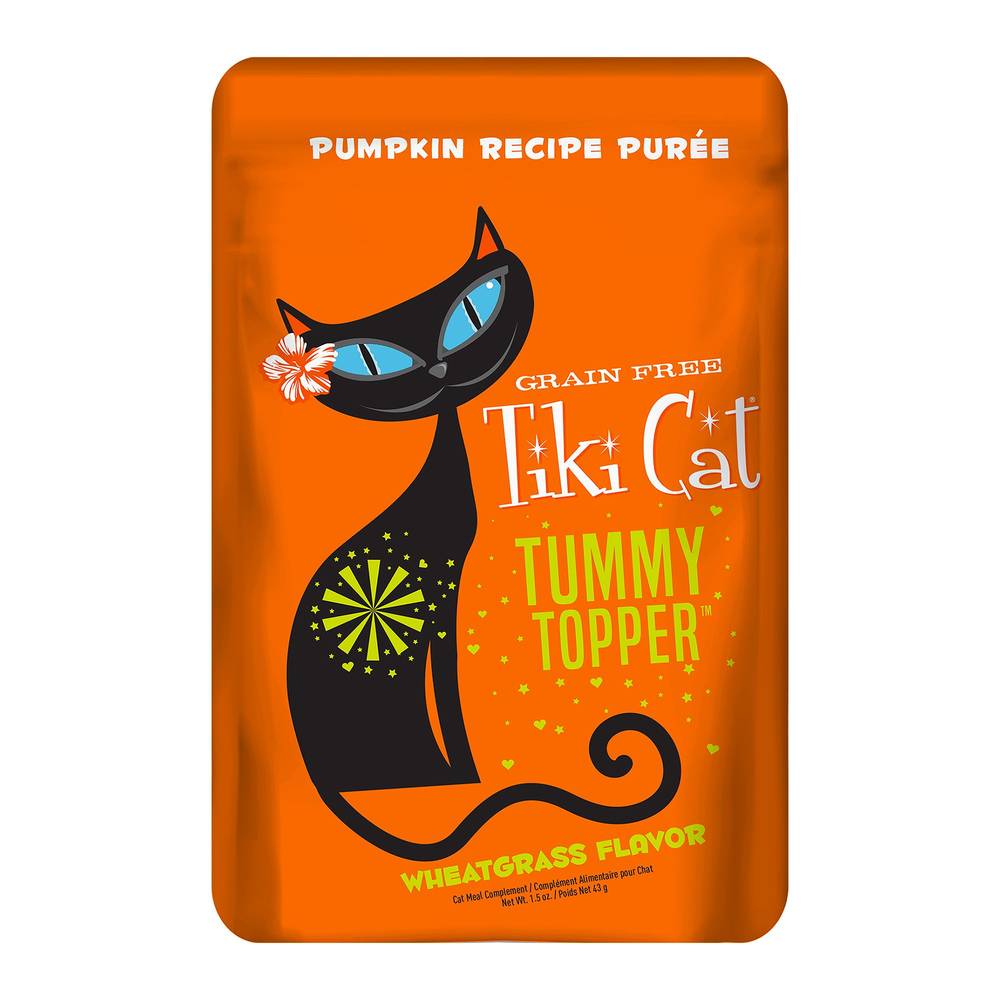 Tiki Cat Born Carnivore Functional Topper - Pumpkin - 1.5OZ (Size: 1.5 Oz)