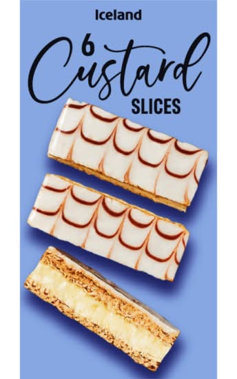 Iceland Custard Slices (6 pack)