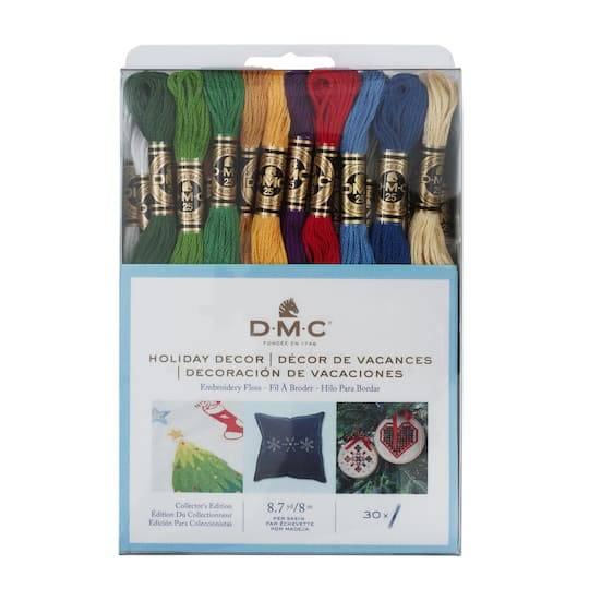 Dmc Holiday Home Decor Embroidery Floss Pack