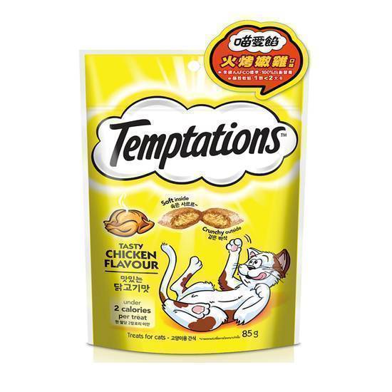 TEMPTATIONS貓餡餅火烤嫩雞口味 85g#8851393000243