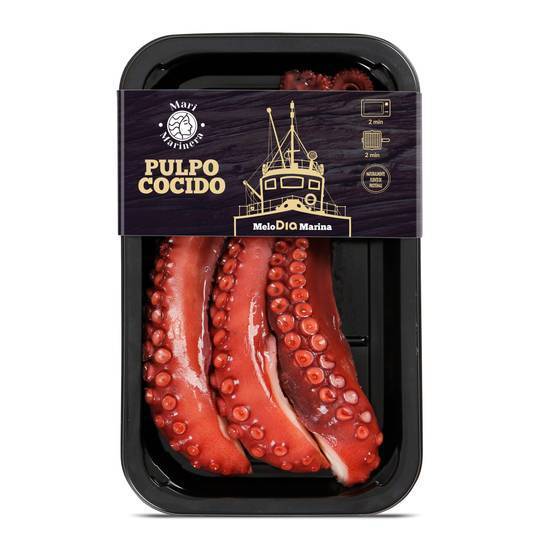 Pata de pulpo cocido Mari Marinera bandeja (250 g)