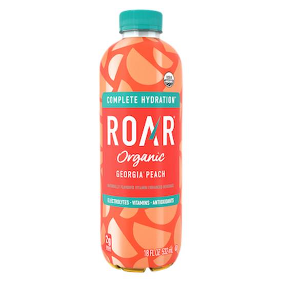 Roar Organic Georgia Peach 18oz Btl