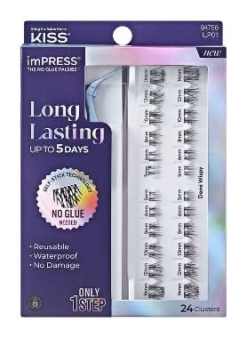 imPRESS Falsies Long Lasting Self Adhesive Demi Wispy Eyelashes (24 ct)