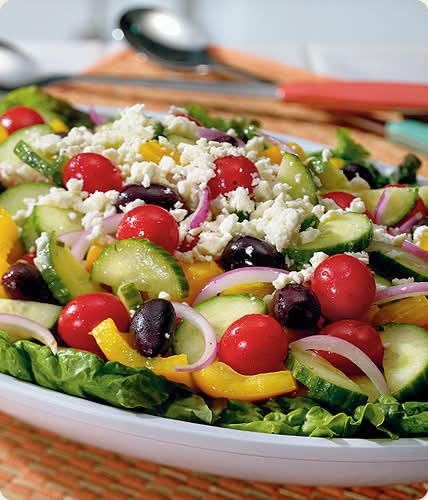 Mediterranean Greek Veggie Salad (1 lb)