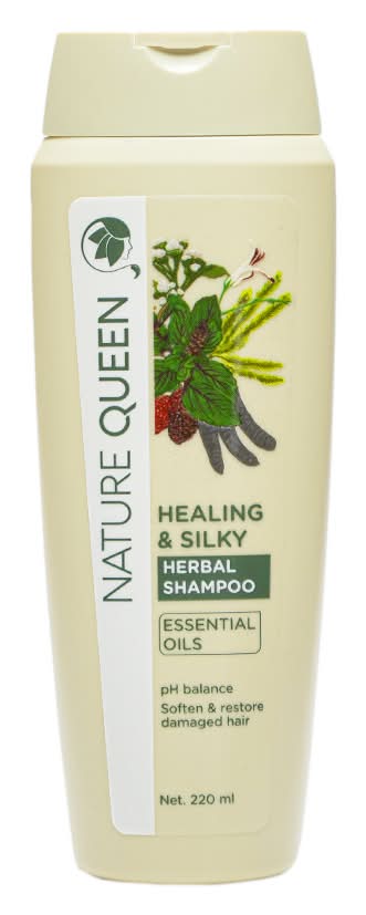 Nature Queen Healing & Silky Herbal Shampoo ESSENTIAL OIL 220ml
