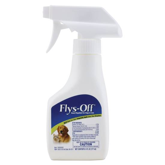 Flys-Off® Insect Repellent for Dogs & Cats (Size: 6 Fl Oz)