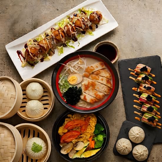 Raku Ramen & Sushi (1445 River Ridge Drive)