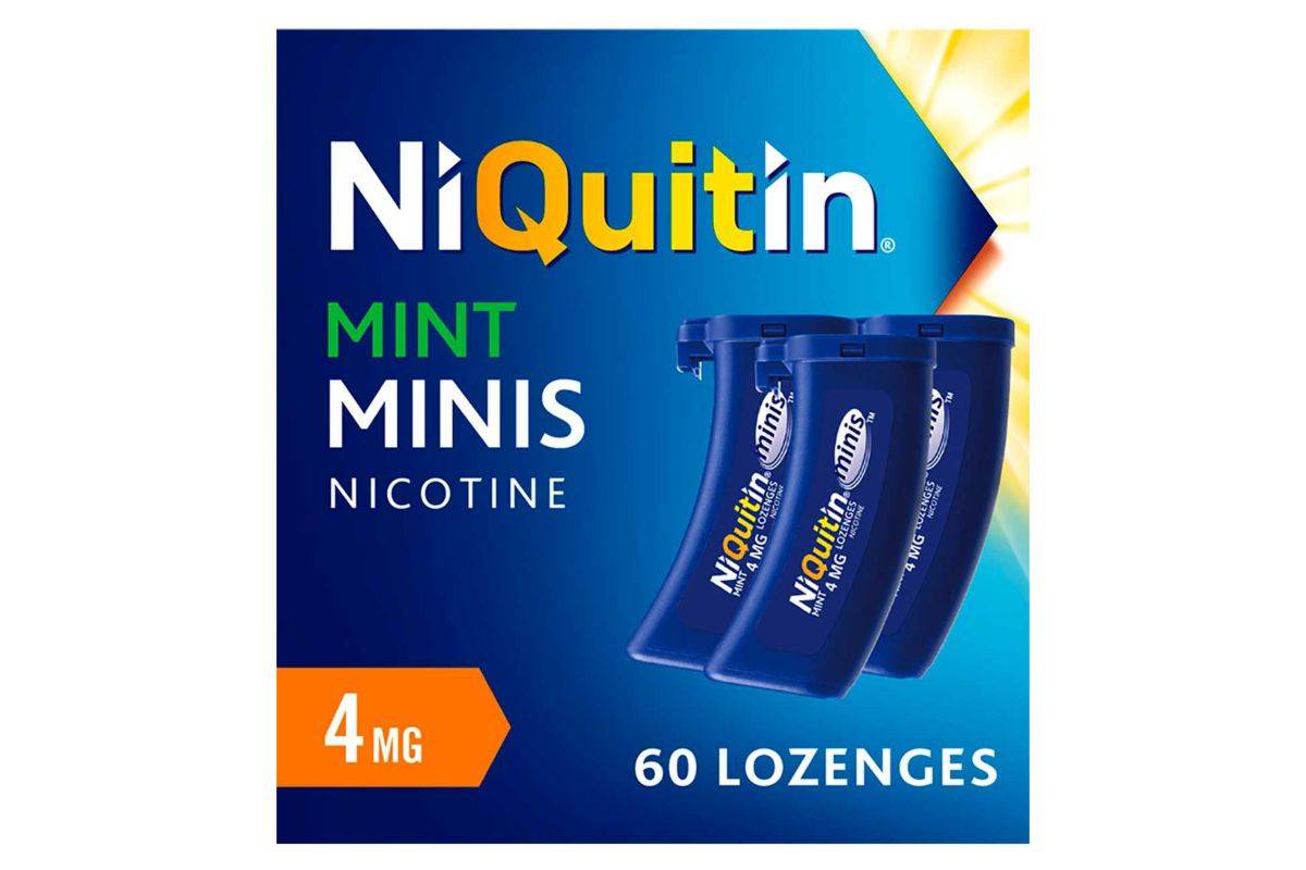 NiQuitin Minis Mint 4mg 60 Lozenges