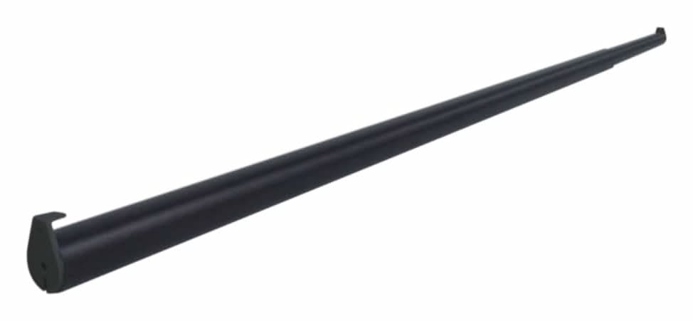 Project Source Closet Rod 72-in L x 1.25-in H Extendable Oil-rubbed bronze Metal Closet Rod with Hardware