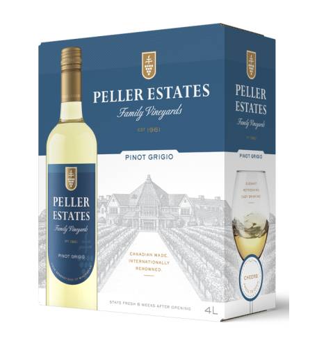 Peller Family Vineyards Pinot Grigio 4L (12% ABV)