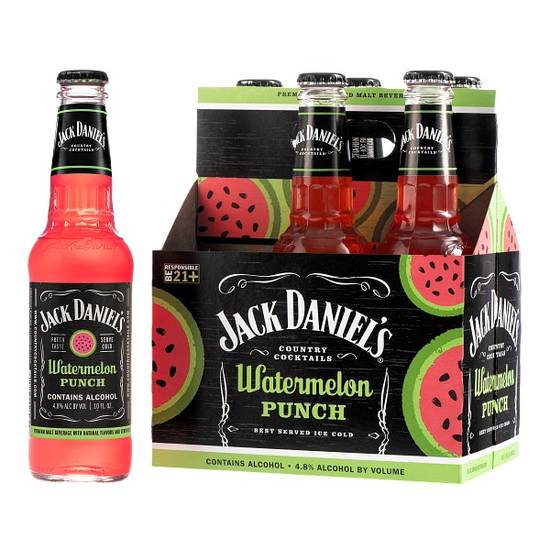 Jack Daniel's Watermelon Punch Drink (10 fl oz)