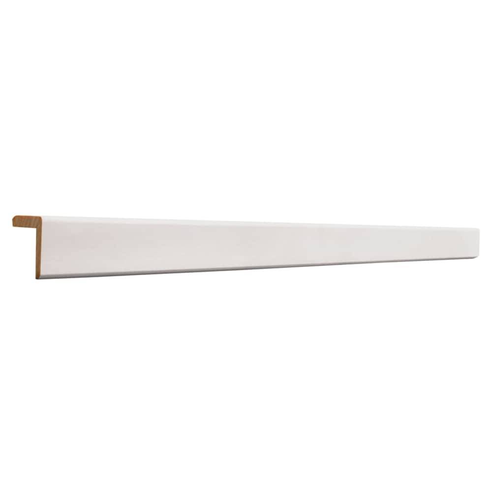 RELIABILT 1.125-in x 96-in White Finger- Joint Outside Corner Guard | 2058FJPWH