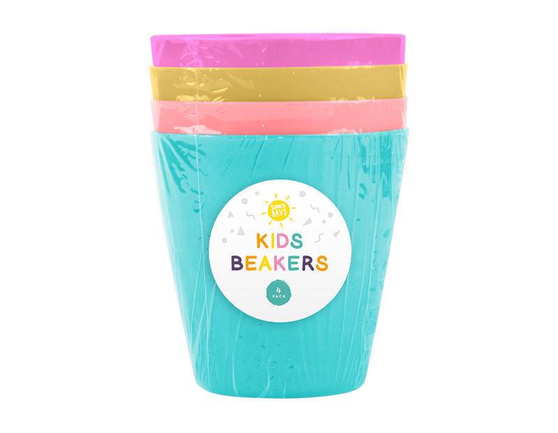 Brights 4 Pack Cup set