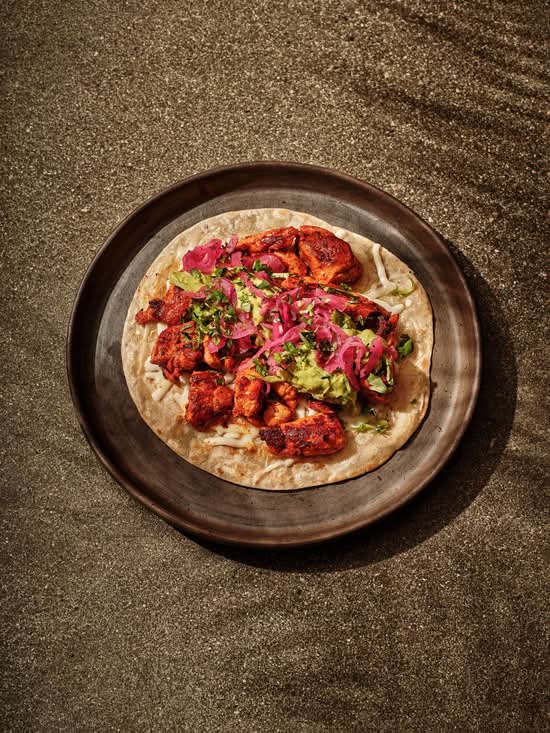Achiote Chicken Taco