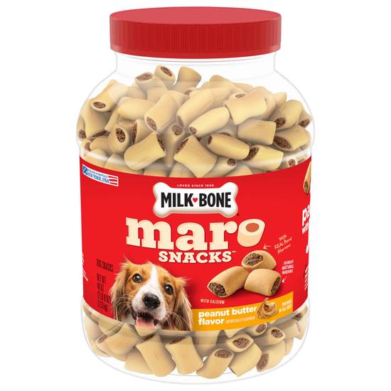 Milk-Bone Marosnacks Bone Marrow Dog Treats (peanut butter)