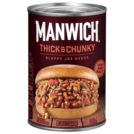 Manwich Thick & Chunky Sloppy Joe Sauce