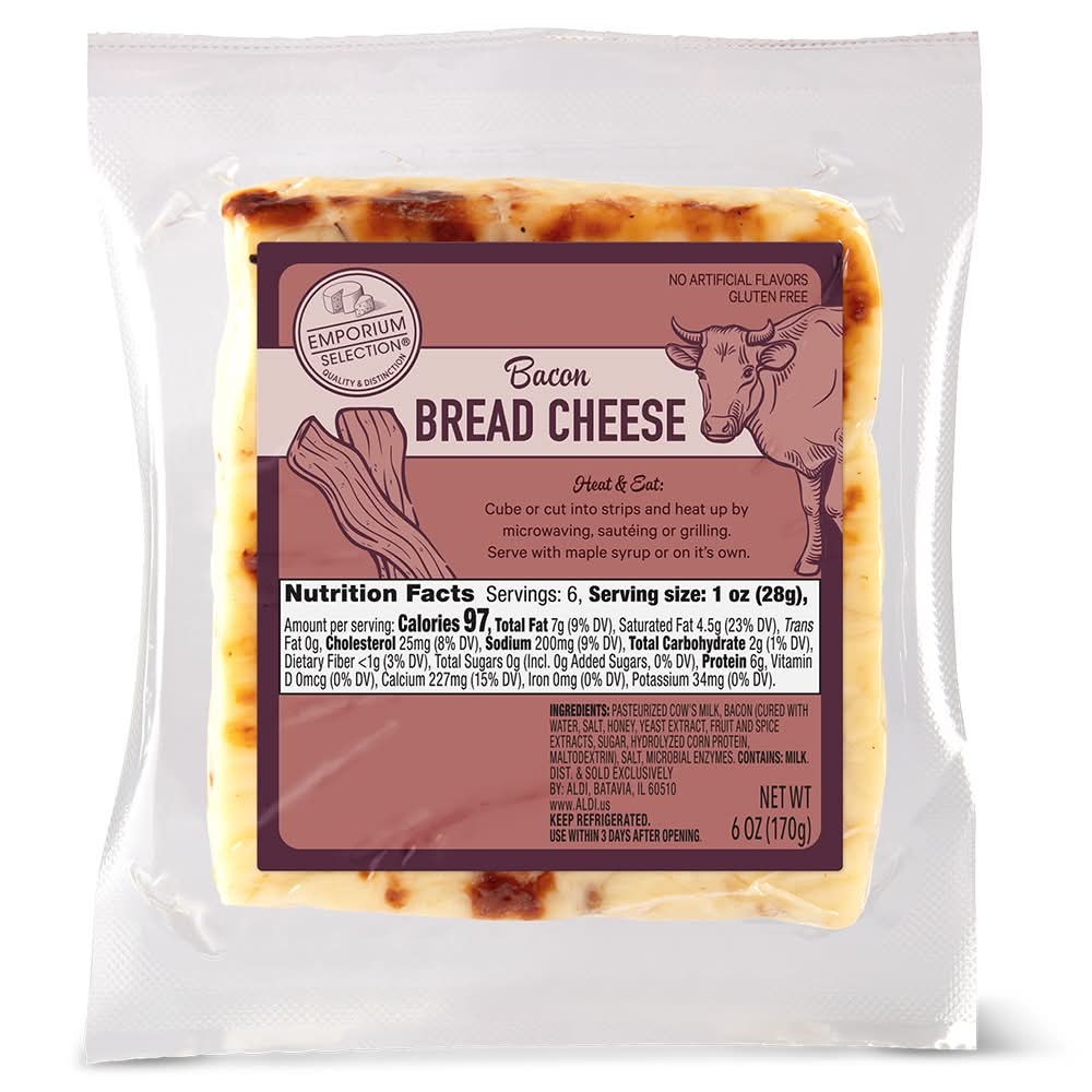 Emporium Selection Bread Cheese, Bacon (6 oz)