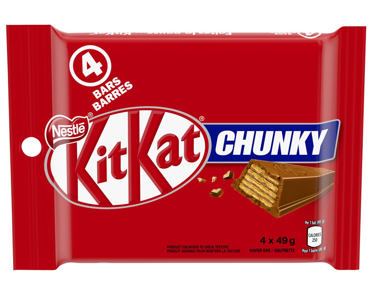 KitKat Chunky Bars (4 x 49 g)