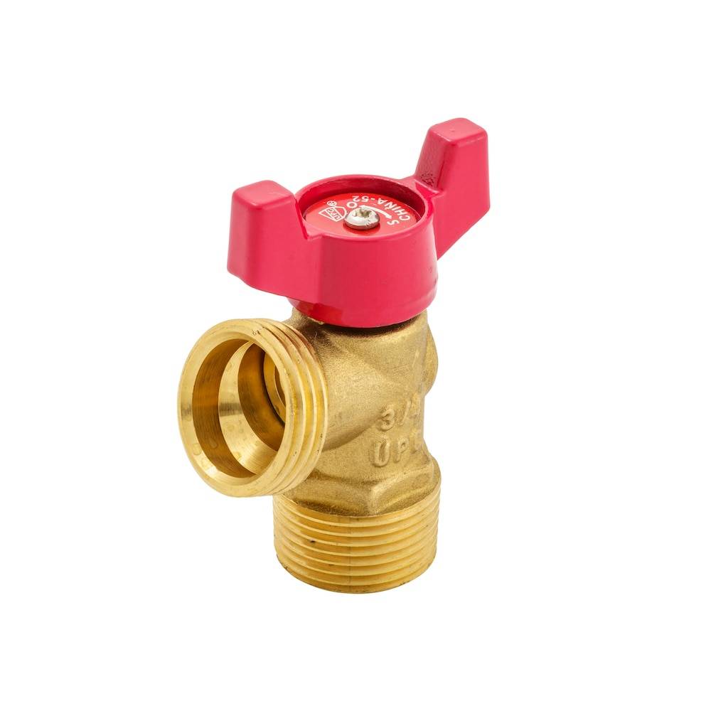 RELIABILT 3/4-in Brass MIP x Hose Thread Boiler Drain Valve | 102-054RB