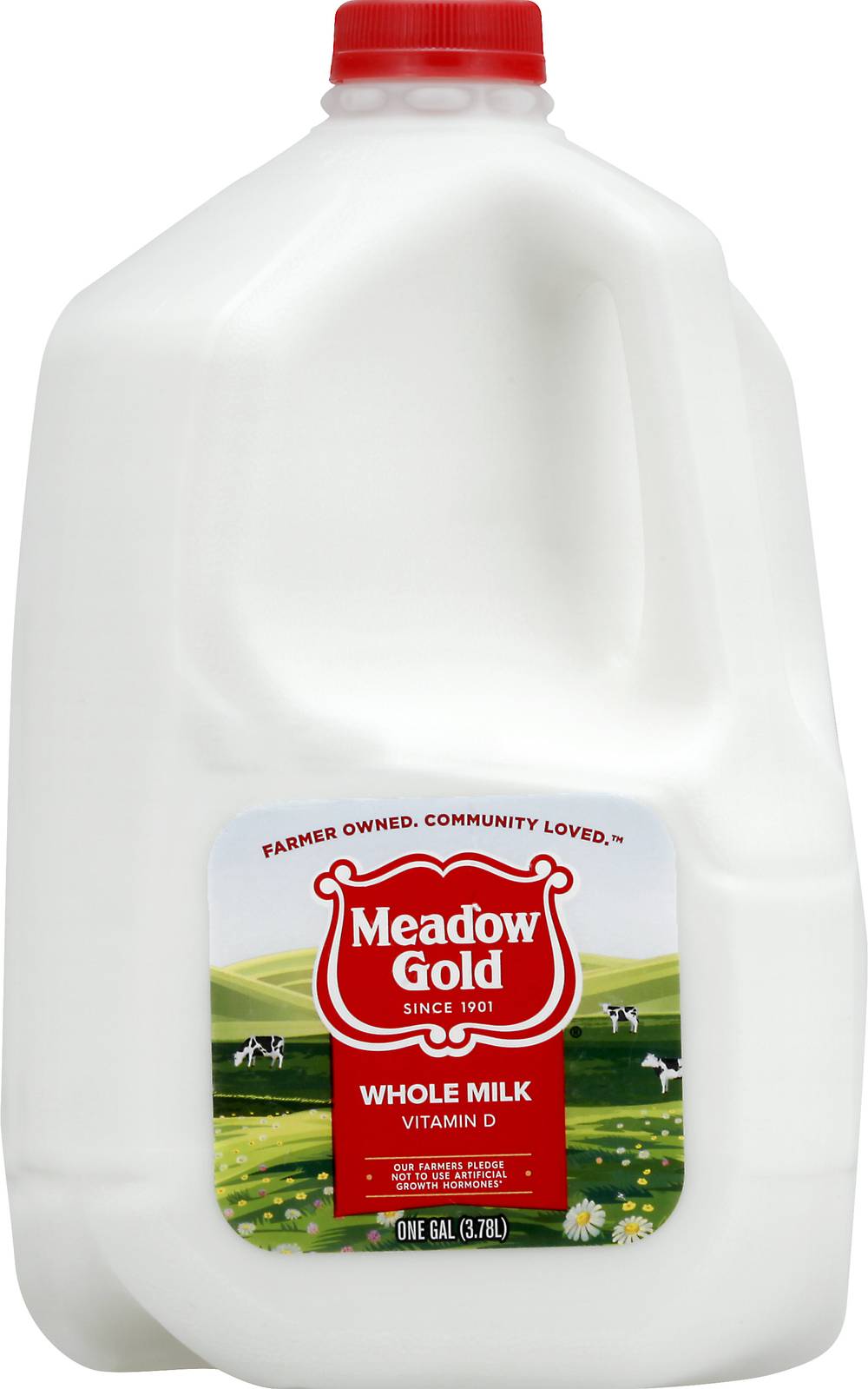 Meadow Gold Whole Milk (133.5 oz)