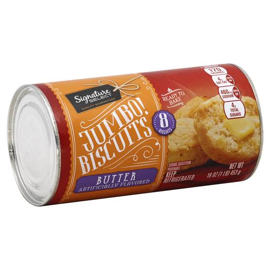Signature Select Butter Jumbo Biscuits (8 ct)