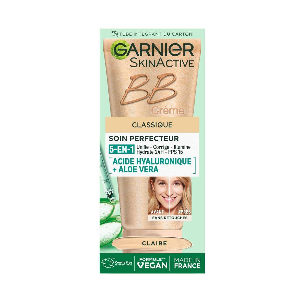 Garnier - Bb crème soin perfecteur classique tout-en-1 claire (50ml)