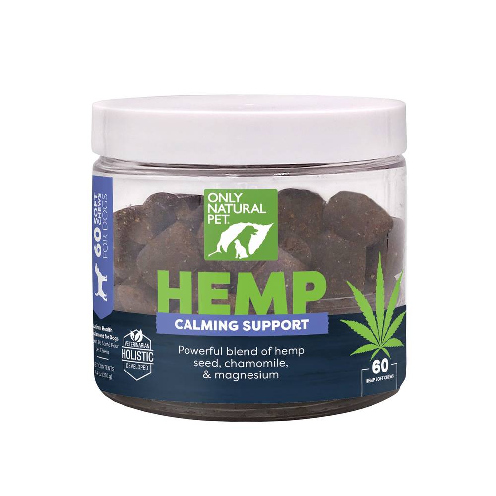 Only Natural Pet Hemp Calming Support Soft Dog Chews