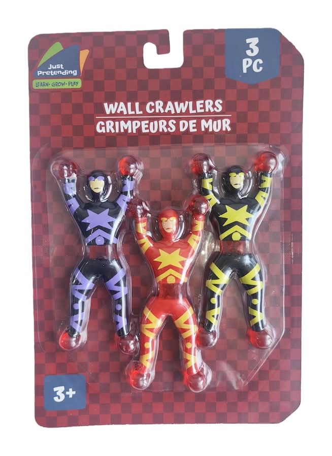 Your Action Hero Wall Crawlers Toy 3+ Years (3 ct)