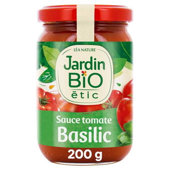 Jardin Bio Étic - Sauce tomate au basilic, Delivery Near You