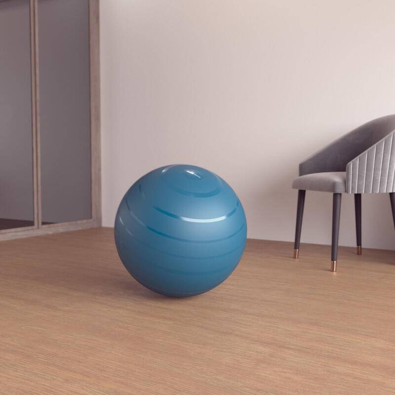 Nyamba Swiss Ball balón de gimnasia (Color: Azul. Talla: S)