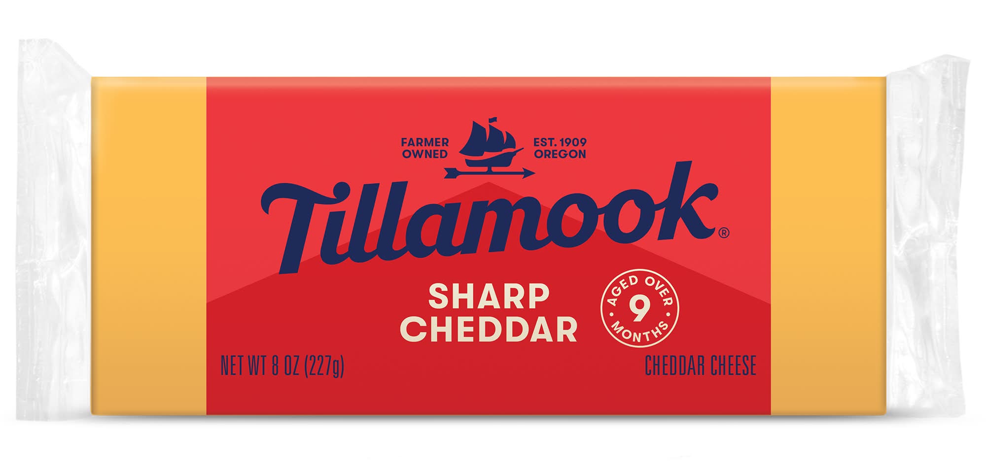 Tillamook Sharp Cheddar Cheese (8 oz)