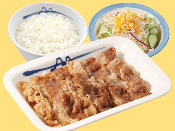 牛焼肉定食（プレーン） Set Meal with Grilled Beef