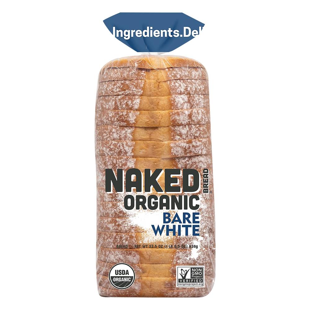 Naked Bread Bare White Organic Bread (1.41 lbs)