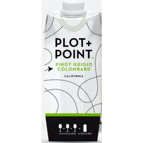 Plot + Point Pinot Grigio Wine (500 ml)