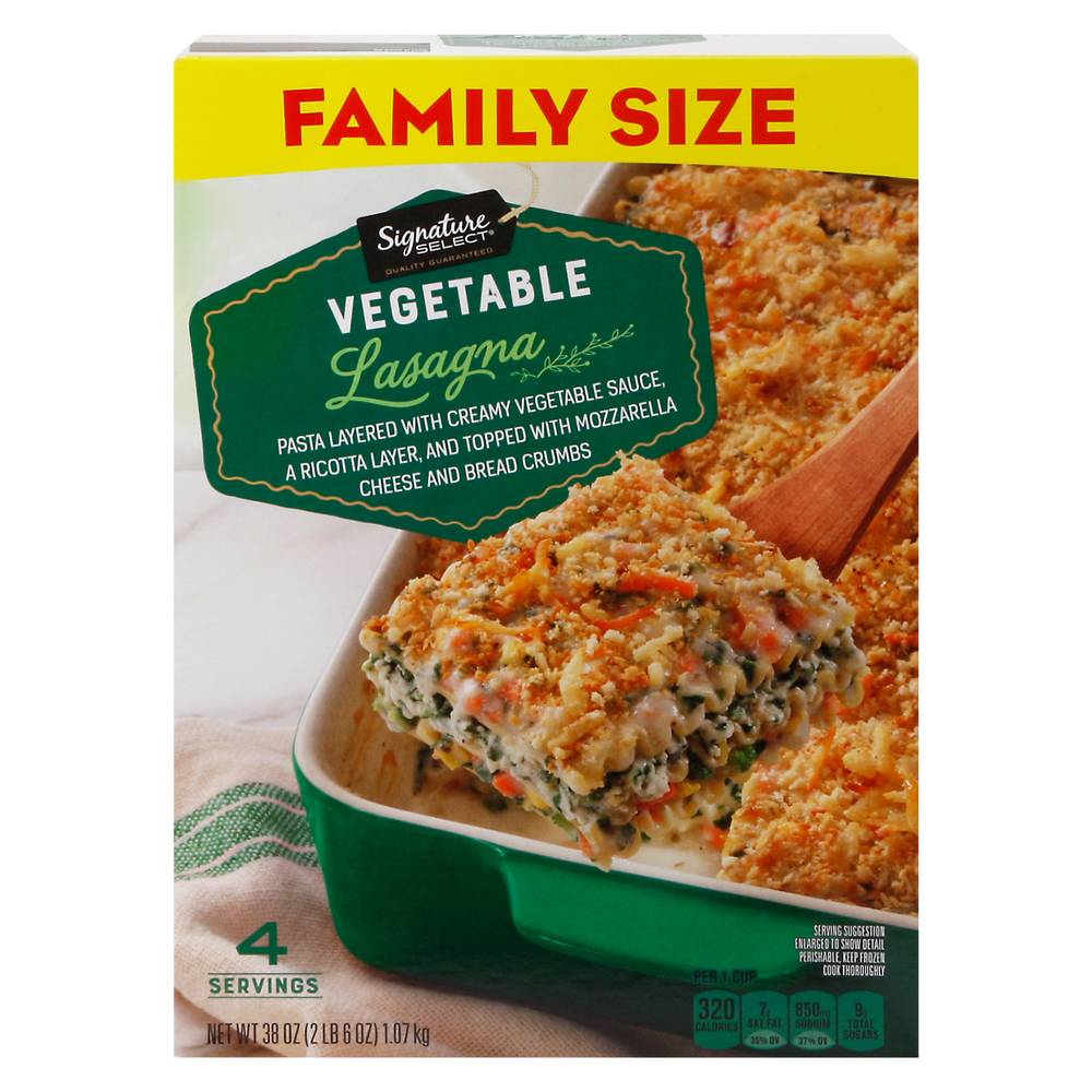 Signature Select Vegetable Lasagna (2.38 lbs)