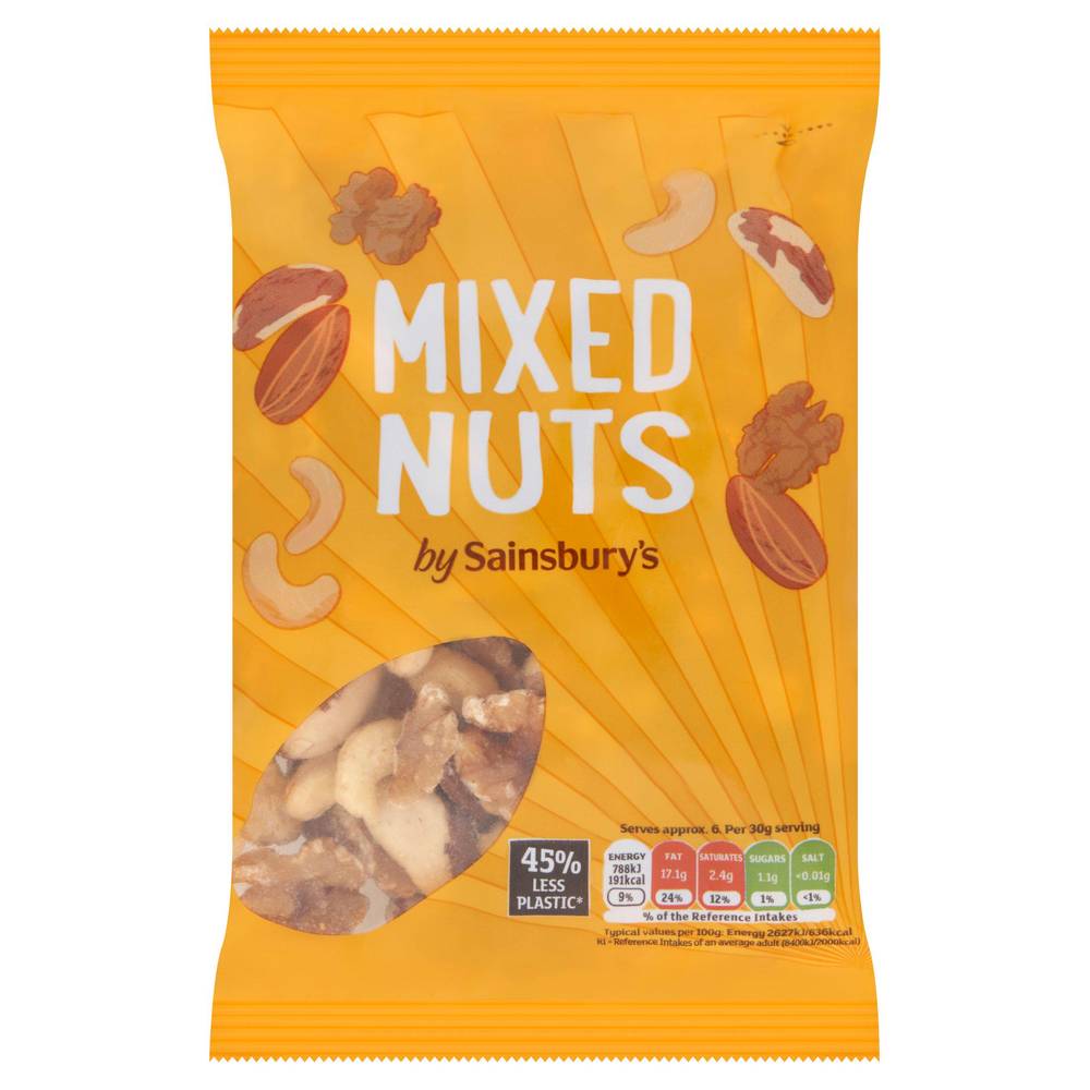 Sainsbury's Mixed Nut Pack 200g