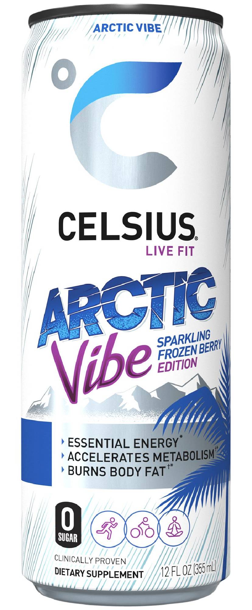 Celsius Sparkling Energy Drink - Arctic Vibe (1 Drink)