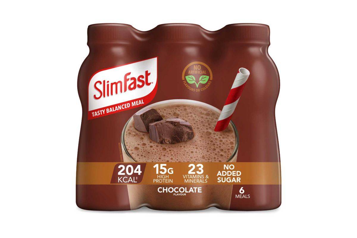 SlimFast Chocolate Flavour Shake 6 x 325ml