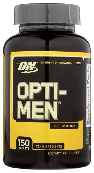 Optimum Nutrition On Opti Men High Potncy