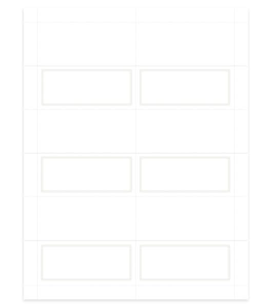 Gartner Studios® Place Cards, Pearlized, 4" x 3", White, Pack Of 48