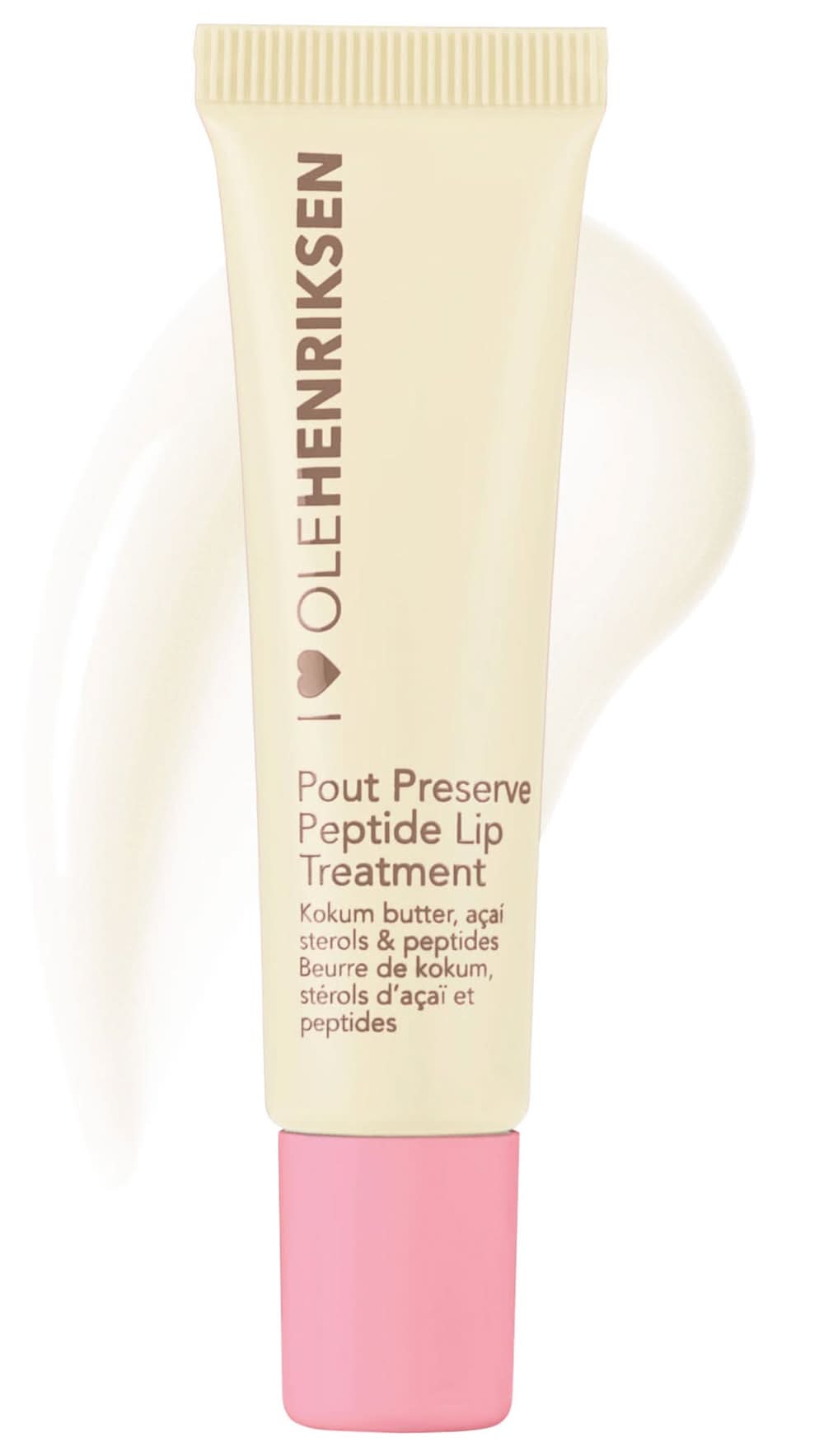 Olehenriksen Pout Preserve Hydrating Peptide Lip Treatment Vanilla Bonbon