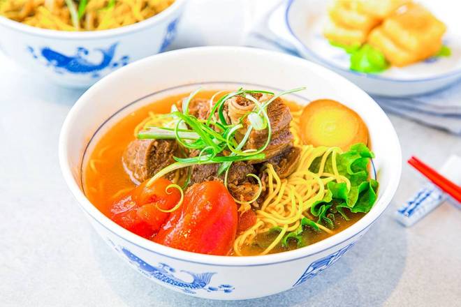 Tomato and Beef Brisket Noodle 番茄牛肉面